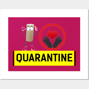 I Love Quarantine Posters and Art